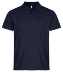 Clique Basic Polo Heren - Dark Navy