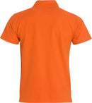 Clique Basic Polo Heren - Diep Oranje