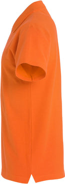 Clique Basic Polo Heren - Diep Oranje