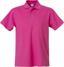 Clique Basic Polo Heren - Helder Kersen