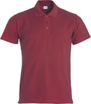 Clique Basic Polo Heren - Bordeaux