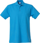 Clique Basic Polo Heren - Turquoise