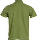 Clique Basic Polo Heren - Leger Groen