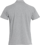 Clique Basic Polo Heren - Grijs Melange