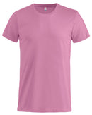 Clique Basic T Heren - Helder Roze