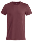 Clique Basic T Heren - Bordeaux