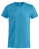 Clique Basic T Heren - Turquoise