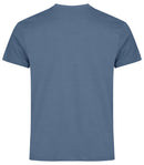 Clique Basic T Heren - Staal Blauw
