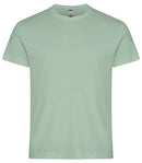 Clique Basic T Heren - Salie Groen