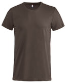Clique Basic T Heren - Dark Mocca