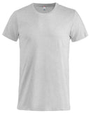 Clique Basic T Heren - Ash Grijs