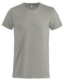 Clique Basic T Heren - Zilver Grijs