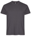 Clique Basic T Heren - Metaal Grijs