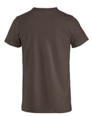 Clique Basic T Heren - Dark Mocca