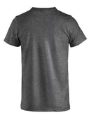Clique Basic T Heren - Antraciet Melange