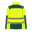 Image Workwear Harper Hi-Vis Softshell jas - Geel/Groen