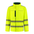 Image Workwear Harper Hi-Vis Softshell jas - Geel/Groen