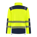 Image Workwear Harper Hi-Vis Softshell jas - Geel/Navy