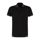 Image Workwear Polo Parker 2 tone - Zwart/Grijs