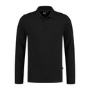 Image Workwear Polo Powell lange mouwen - Zwart