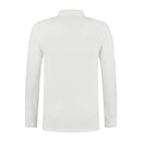Image Workwear Polo Powell lange mouwen - Wit