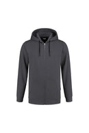 Image Workwear Sweeny Hooded Sweater met rits - Grijs