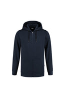 Image Workwear Sweeny Hooded Sweater met rits - Navy